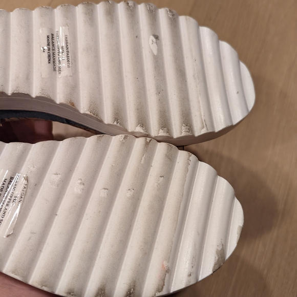 Floral Cork Platform Sandals - Picture 4 of 14